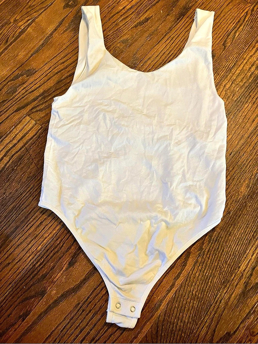 eye candie White One-Piece bodysuit